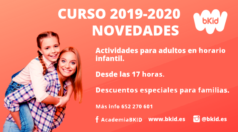 novedades bkid curso 2020